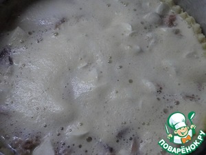 Киш-лорен с сыром и тунцом