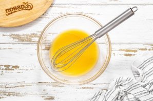 Постный кекс с чиа