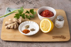 Томатный соус с имбирем Томатный соус с имбирем