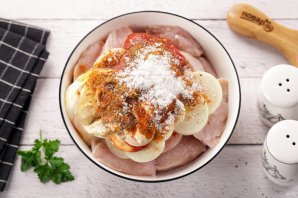 Шашлык из филе курицы