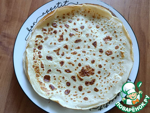 Рисовые фаршированные блины