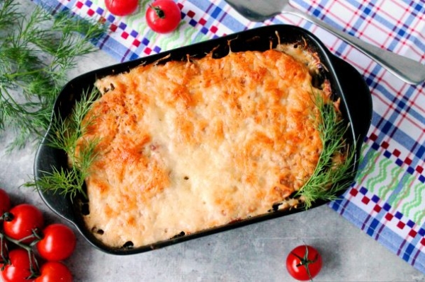 Запеченный фарш