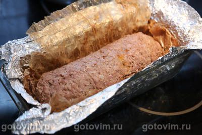 Рулет мясной с вялеными томатами и сыром Рулет мясной с вялеными томатами и сыром