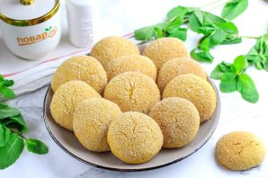 Сахарное печенье с маслом Сахарное печенье с маслом