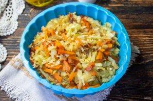 Капустный пирог на майонезе Капустный пирог на майонезе