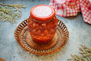 Компот из красной рябины на зиму Компот из красной рябины на зиму