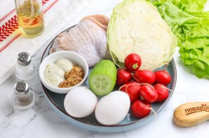 Салат "Для любимой бабушки" Салат "Для любимой бабушки"