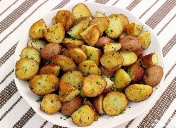 Картофель в духовке, запеченный по-мексикански