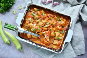 Стир-фрай из курицы