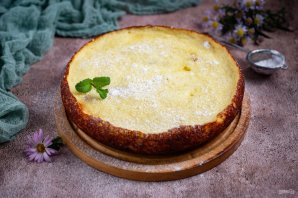 Творожная запеканка на сковороде Творожная запеканка на сковороде