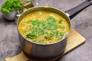 Суп-пюре из чечевицы с беконом Суп-пюре из чечевицы с беконом