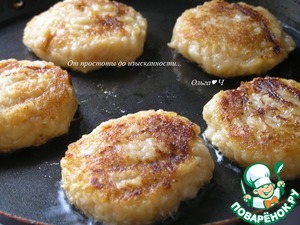 Яблочные оладьи с бананом Яблочные оладьи с бананом