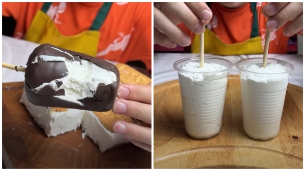 Не просто десерт, а настоящее удовольствие. Домашнее мороженое: 2 вкусных и быстрых варианта Не просто десерт, а настоящее удовольствие. Домашнее мороженое: 2 вкусных и быстрых варианта