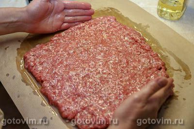 Рулет мясной с вялеными томатами и сыром Рулет мясной с вялеными томатами и сыром