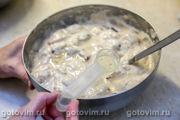 Кекс со сливой и кофе Кекс со сливой и кофе