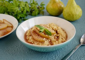 Пшенная каша с грушей Пшенная каша с грушей