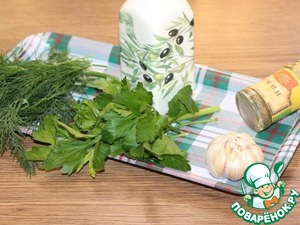 Морские узелки с чесночным маслом Морские узелки с чесночным маслом