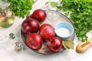 Лук маринованный быстрый