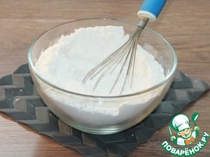 Ванильный кекс с малиновой пропиткой