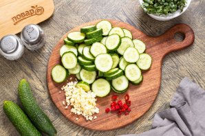 Огурцы по-грузински