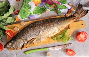 Горбуша горячего копчения Горбуша горячего копчения