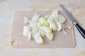 Шампиньоны с луком Шампиньоны с луком