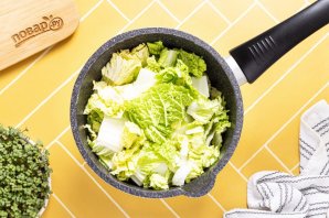 Суп из пекинской капусты