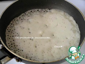 Постные яблочные блинчики