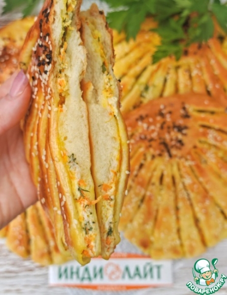 Лепешки с индейкой и сыром Лепешки с индейкой и сыром