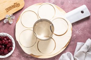 Вареники с тофу и вишней