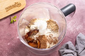 Льняная каша с протеином