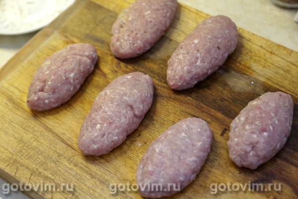 Зразы с начинкой из соуса бешамель с грибами Зразы с начинкой из соуса бешамель с грибами