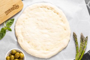 Зеленая пицца