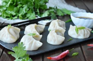 Момо с курицей Момо с курицей