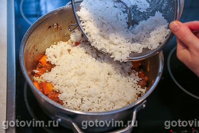 Плов с говядиной, тыквой и изюмом Плов с говядиной, тыквой и изюмом