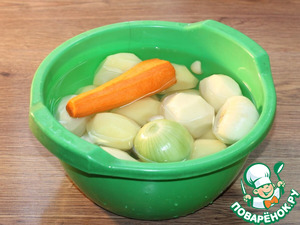 Картофельные лепешки с мясным припеком Картофельные лепешки с мясным припеком