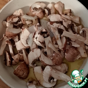 Грибной тарт