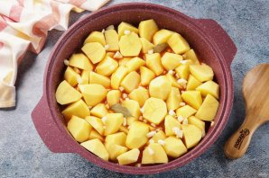 Штрули с курицей и картошкой Штрули с курицей и картошкой