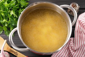 Куриный суп с кускусом Куриный суп с кускусом