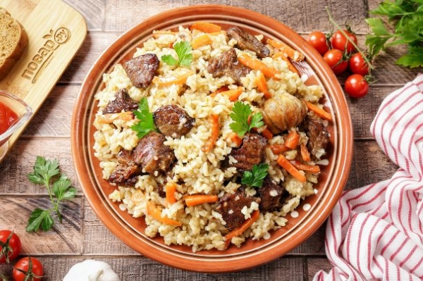 Плов в аэрогриле Плов в аэрогриле