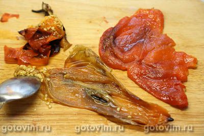 Соус харисса из острого и сладкого перца Соус харисса из острого и сладкого перца