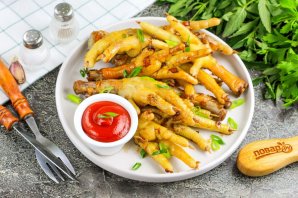 Закуска из куриных лапок Закуска из куриных лапок