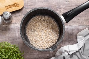 Перловка с грибами Перловка с грибами