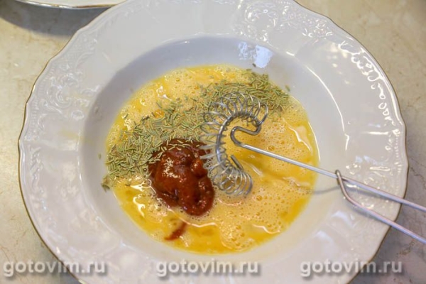 Отбивные из свинина в панировке картофельной стружки Отбивные из свинина в панировке картофельной стружки