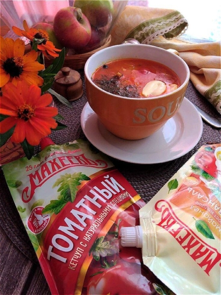 Томатный суп с рисом #махеевъ Томатный суп с рисом #махеевъ