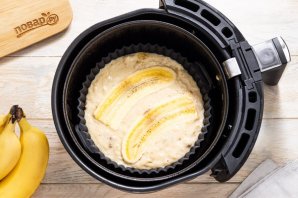 Банановый хлеб в аэрогриле