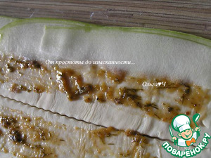 Закусочные булочки "Кабачковые розы"