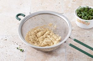 Каша из киноа и булгура Каша из киноа и булгура
