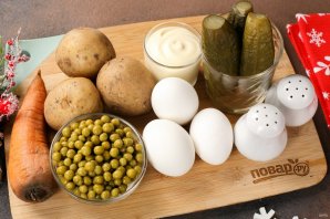 Салат "Оливье" на год Дракона Салат "Оливье" на год Дракона