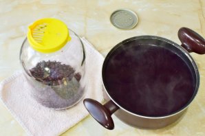 Компот из черной смородины на зиму на 3 литровую банку Компот из черной смородины на зиму на 3 литровую банку